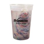 Custom Imprinted Mood(TM) 17 oz. Rainbow Confetti Cup -  