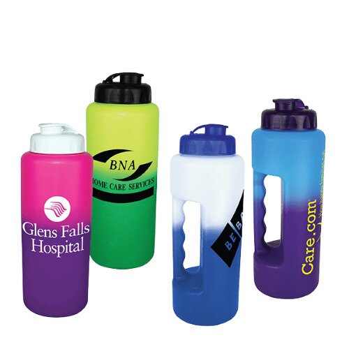 Main Product Image for Custom Imprinted Mood(TM) 32 oz. Grip Bottle with Flip Top Cap