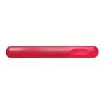 Custom Imprinted Nail File in Plastic Sleeve - Red