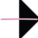 Custom Imprinted Nite Glow Reusable Straw - Pink