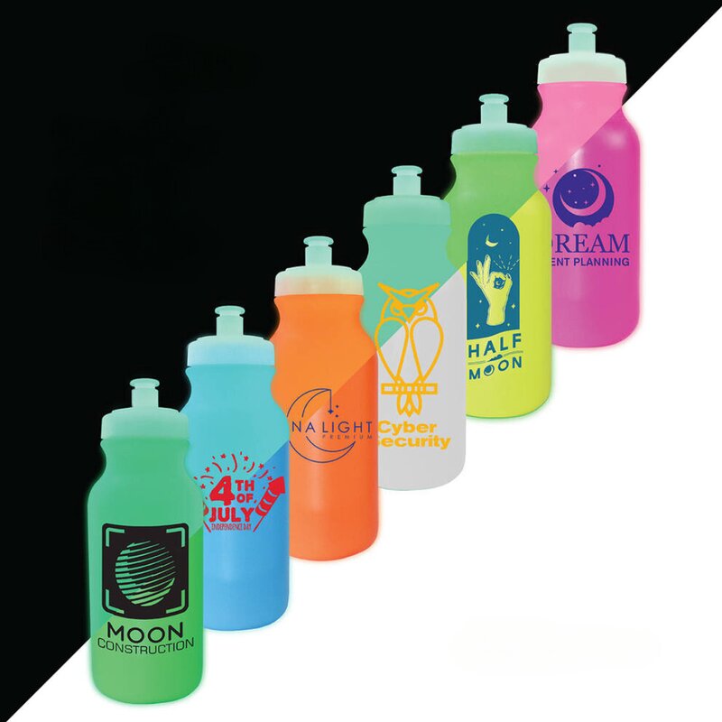 Main Product Image for Custom Imprinted Nite Glow Value Cycle Bottle 20 oz. 