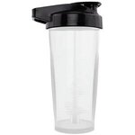 Custom Imprinted Perfect Shaker(TM) 28 oz. Activ Bottle - Black/Clear