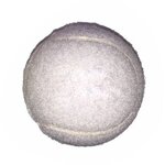 Custom Imprinted Pet Tennis Ball Toy - White