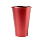 Custom Imprinted Pre-Game Aluminum Stadium Cup - 18 Oz. - Red