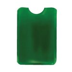 Custom Imprinted RFID Card Holder Full Color - Green