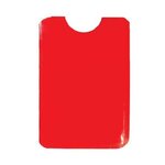 Custom Imprinted RFID Card Holder Full Color - Red