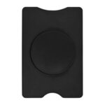 Custom Imprinted RFID Stand-Out Phone/Card Holder Full Color - Black