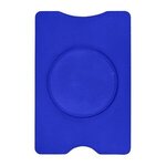 Custom Imprinted RFID Stand-Out Phone/Card Holder, Full Color - Blue