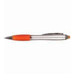 Custom Imprinted Silhouette Pen/stylus - Translucent Orange