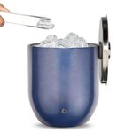 Custom Imprinted Snowfox(R) Ice Bucket - Shimmer Blue