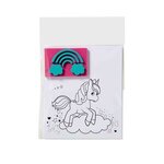 Custom Imprinted Stamp Activity Kit Full Color - Rainbow