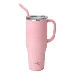 Custom Imprinted Swig(R) 40 oz. Mega Mug Laser Standard - Blush