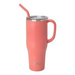 Custom Imprinted Swig(R) 40 oz. Mega Mug Laser Standard - Coral