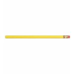 Custom Imprinted Thrifty Pencil with Pink Eraser - Bright Yellow