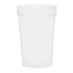 Custom Imprinted Translucent Stadium Cup Full Color 17 oz. - Frosted