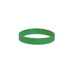 Custom Imprinted USA Screen Printed Silicone Bracelet - Green