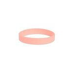 Custom Imprinted USA Screen Printed Silicone Bracelet - Pink