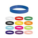 Custom Imprinted USA Screen Printed Silicone Bracelet -  