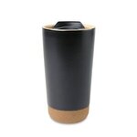 Custom Imprinted Valo Ceramic Tumbler - 16 Oz. - Black