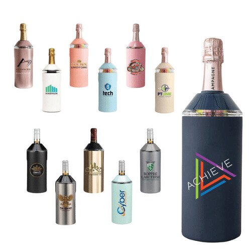 Main Product Image for Custom Imprinted Vinglace(R) Wine Bottle Insulator Full Color