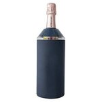 Custom Imprinted Vinglace(R) Wine Bottle Insulator - Navy