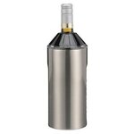 Custom Imprinted Vinglace(R) Wine Bottle Insulator - Stainless Steel