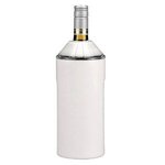 Custom Imprinted Vinglace(R) Wine Bottle Insulator - White