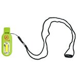 Custom Imprinted Whistle/COB Light Lanyard Full Color -  