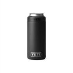 Custom Imprinted Yeti Rambler 12oz Slim Can Cooler - Black