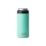 Custom Imprinted Yeti Rambler 12oz Slim Can Cooler - Light Blue