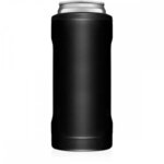 Custom Laser Engraved BruMate Hopsulator Slim Can Cooler - Black