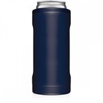 Custom Laser Engraved BruMate Hopsulator Slim Can Cooler - Navy Blue