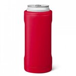 Custom Laser Engraved BruMate Hopsulator Slim Can Cooler - Red