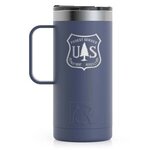 Custom Laser Engraved RTIC 16oz Travel Coffee Cup -  