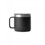 Custom Laser Engraved Yeti Rambler Stackable Mug 14oz - Black