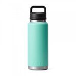 Custom Laser Engraved Yeti Rambler Water Bottle 36oz - Sea Foam