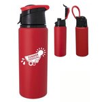 Buy Custom Printed 24 Oz Velvet Touch Aluminum Bottle