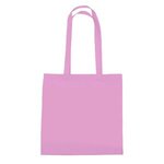 Custom Printed 4 oz. Cotton Tote Bag Full Color - Pink