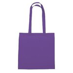 Custom Printed 4 oz. Cotton Tote Bag Full Color - Purple