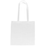 Custom Printed 4 oz. Cotton Tote Bag Full Color - White