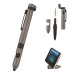 Custom Printed 6-In-1 Quest Multi Tool Pen -  