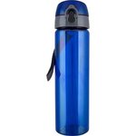 Custom Printed Bottle with Trekker Lid 25 oz - Blue