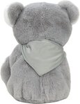 Custom Printed Comfort Pals(TM) Heat Therapy Cuddle Bear - Medium Gray