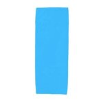 Custom Printed Cooling Towel - Light Blue