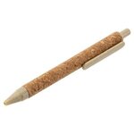 Custom Printed Cork & Linen Journal with Eco Pen -  