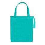 Custom Printed Insulated Tote Bag - Teal