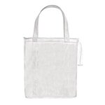 Custom Printed Insulated Tote Bag - White