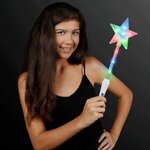 Custom Printed LED Super Star Wands -  