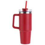 Custom Printed Medina Vacuum Insulated Stainless Steel Mug 30 oz - Medium Red