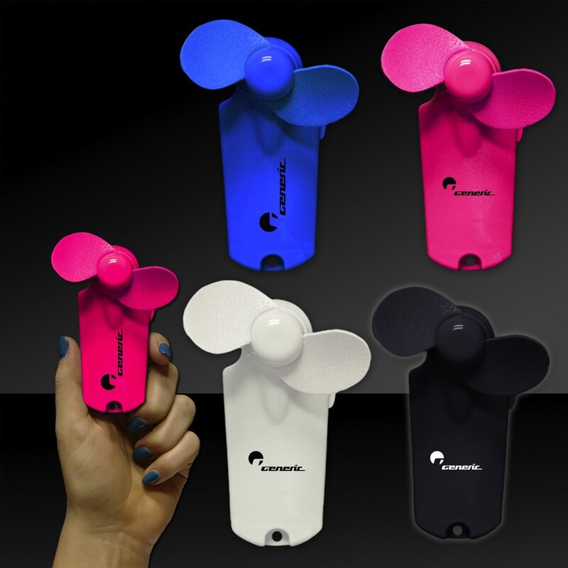 Main Product Image for Custom Printed Mini Handheld Fans 3 3/4"